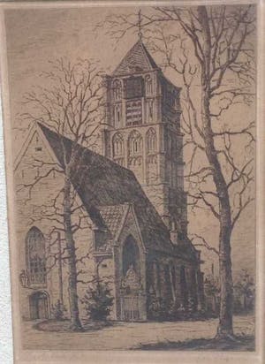 Johan Ponsioen - C2150-4 - Grote kerk Tiel kopen? Bied vanaf 25!