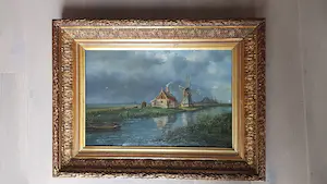 Bernardus Gerardus ten Berge - olie op doek -handgesigneerd l.o. kopen? Bied vanaf 850!