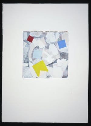 Henri Plaat - Gouache, Zonder titel kopen? Bied vanaf 50!