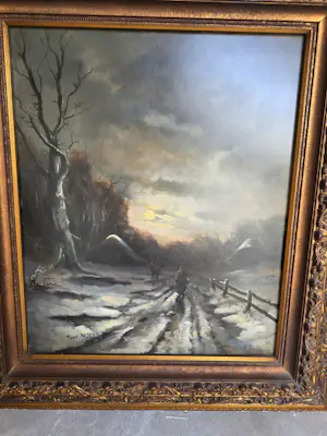 Toon Koster - Wintergezicht kopen? Bied vanaf 200!