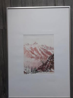 Niet of onleesbaar gesigneerd - Spaans Landschap. kopen? Bied vanaf 1!