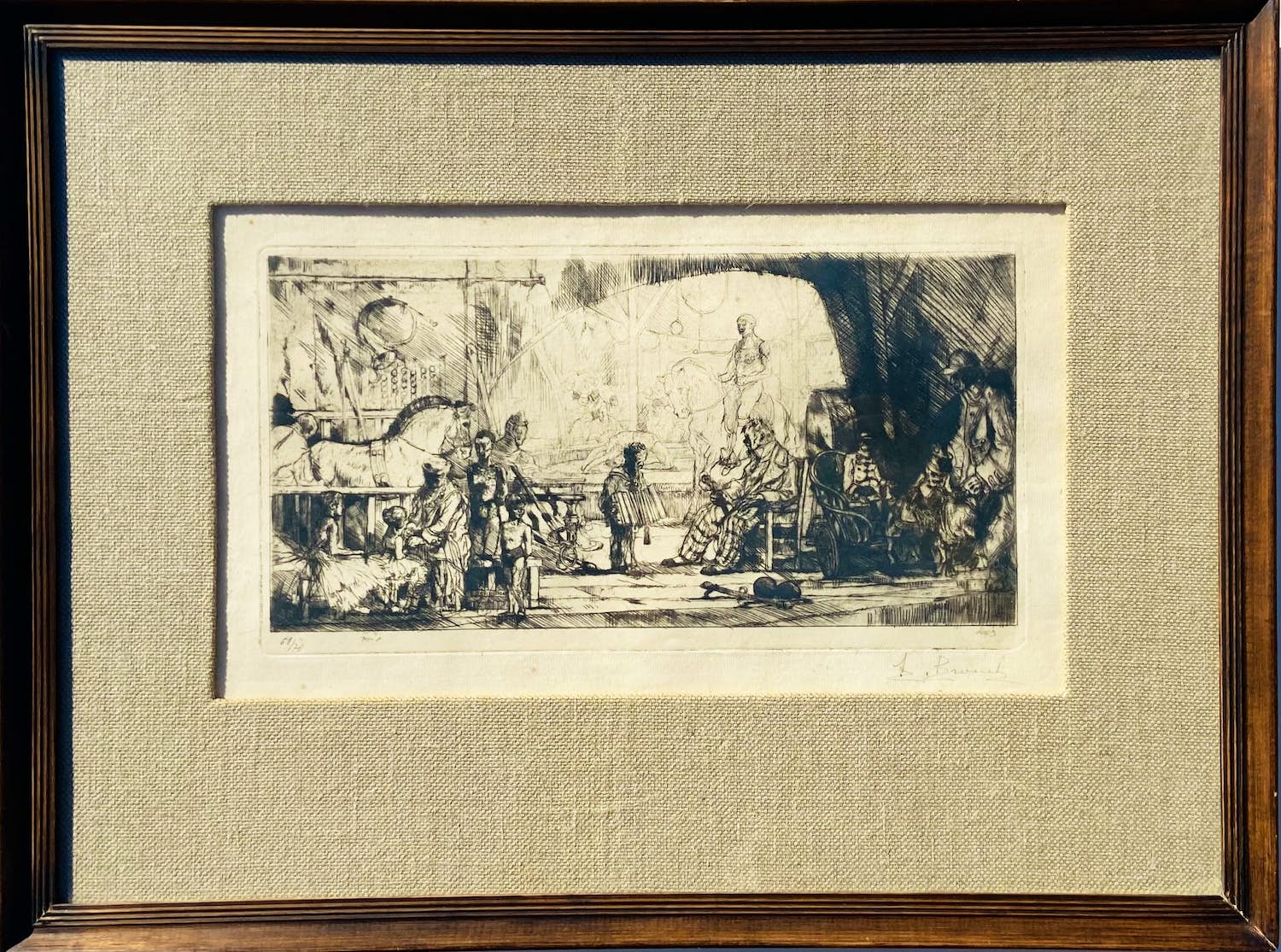 Auguste Brouet - Het circus verkocht voor € 100!