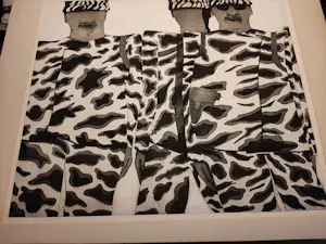 Kees Spermon - Ets/Aquatint, titel "Soldaten ". kopen? Bied vanaf 35!