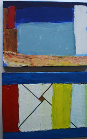 Tom Lecluse - 2 olieverf zonder titel. kopen? Bied vanaf 75!