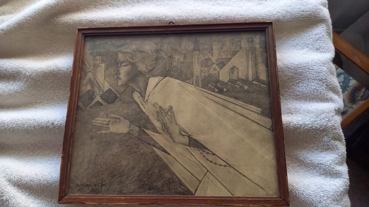 Jan Toorop - De Heilige Schreed - 1914 kopen? Bied vanaf 35!