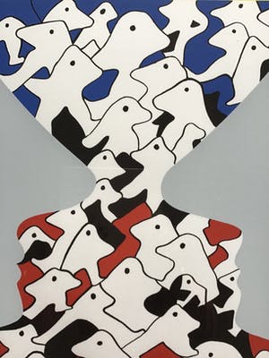 Jan Snoeck - Horizon, gesigneerd en ingelijst kopen? Bied vanaf 1!