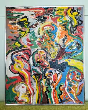 Finn Pedersen - Compositie verkocht voor € 600!