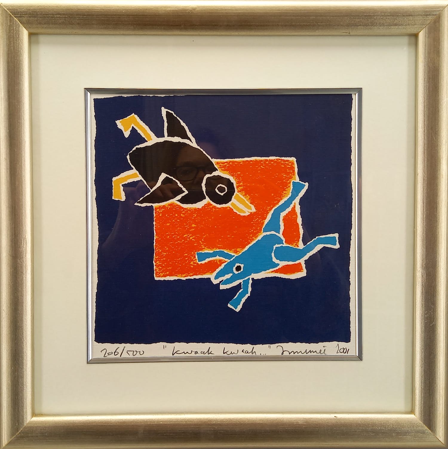 Hans Innemee - Kwaak, kwaak verkocht voor € 50!