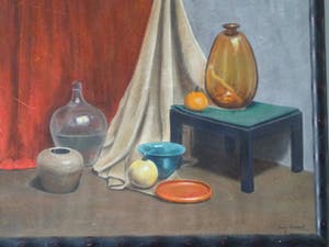 Niet of onleesbaar gesigneerd - Stilleven kopen? Bied vanaf 1!