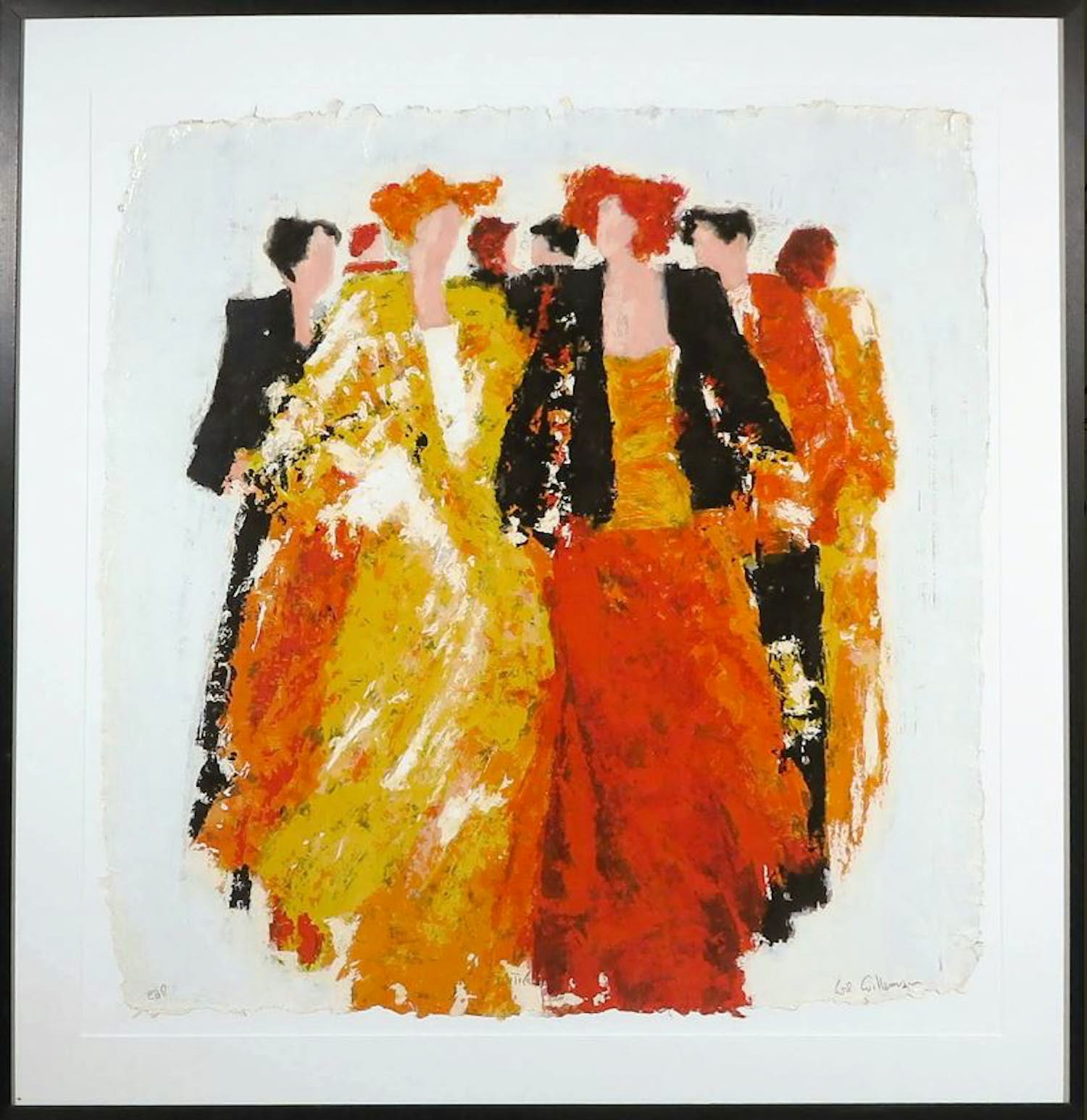 Wil Willemsen - Zeefdruk, Entree - Ingelijst (Groot) kopen? Bied vanaf 70!