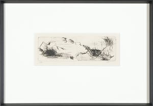 Jo Foulon - Droge naald ets, Zonder titel - Ingelijst kopen? Bied vanaf 1!