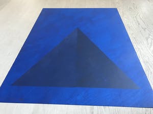 Gilbert Swimberghe - Blauwe Compositie kopen? Bied vanaf 450!