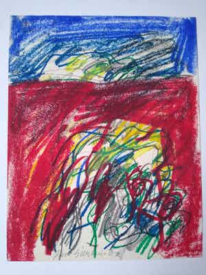 Jan Sierhuis - Hoofd in een landschap verkocht voor € 30!