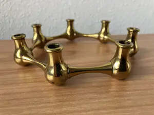 Jens Quistgaard - Kandelaar Jens Quistgaard - 7 kaarsen. kopen? Bied vanaf 65!