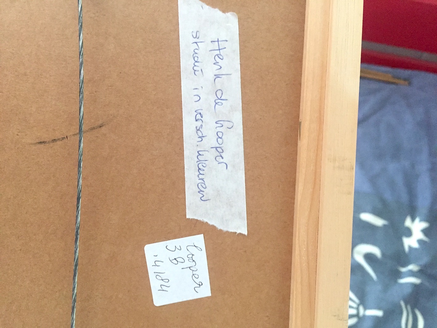 Batavus Westerhuis - Gemengde techniek en collage op papier, Ingelijst kopen? Bied vanaf 150!