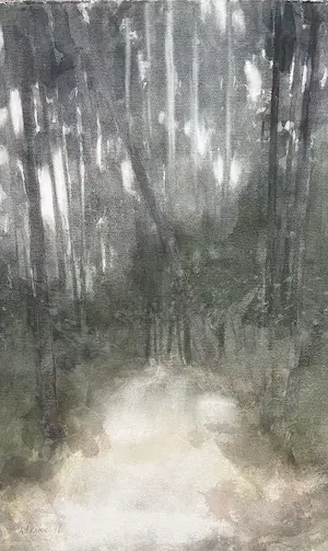 Ad Kroese - Prachtige aquarel op dik papier - 1986 - Gesigneerd kopen? Bied vanaf 124!