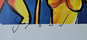 Herman Brood - Barbie op vakantie - handgesigneerde litho - 125 ex. kopen? Bied vanaf 1!