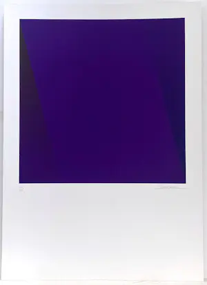 Jef Verheyen - Geometrisch abstracte compositie, gesigneerde zeefdruk kopen? Bied vanaf 350!