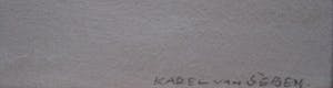 Karel van Seben - Verstild, omstreeks 1960 geschilderd olieverf "Herfst landschap" gesigneerd kopen? Bied vanaf 43!