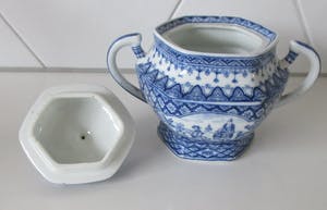 Royal Mosa - Suikerpot en sigarettenbeker servies Lange Lijs kopen? Bied vanaf 1!