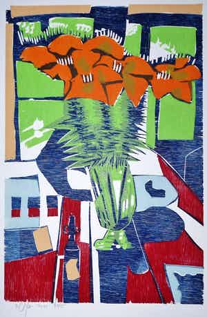 Vincent van Ojen - Bloemstilleven verkocht voor € 65!