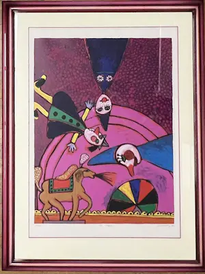 Corneille - Circus, 1990, ingelist! kopen? Bied vanaf 1150!
