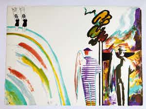 Hannes Postma - prent 190: zonder titel verkocht voor € 45!