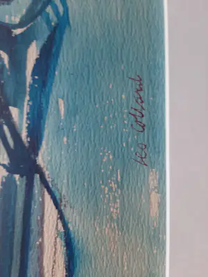 Leo Collard - Aquarel, Titel, "Tarragona II". kopen? Bied vanaf 40!