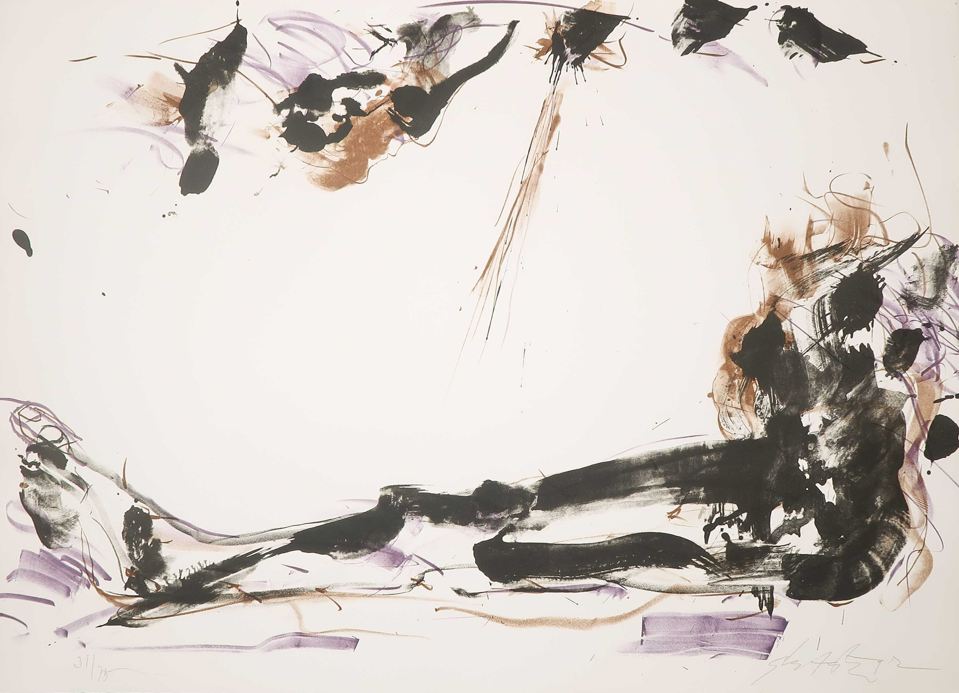 Ger Lataster - Litho, Het been verkocht voor € 50!