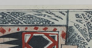 Wim Zurne - Ets, Beweging I - Ingelijst kopen? Bied vanaf 1!