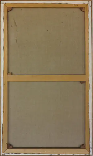 Janus Nuiten - Olieverf op doek, Zonder titel - Ingelijst (Groot) kopen? Bied vanaf 200!