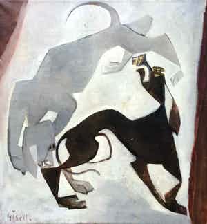 Giselle van Essen-Kuster - 838, Twee honden verkocht voor € 250!