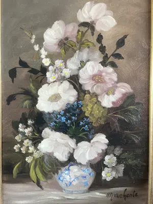 Maria Van Lent - Boeket Wilde Rozen in vaas kopen? Bied vanaf 1000!