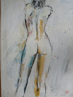 Peter Schenk - FIGUUR OP DE RUG kopen? Bied vanaf 95!