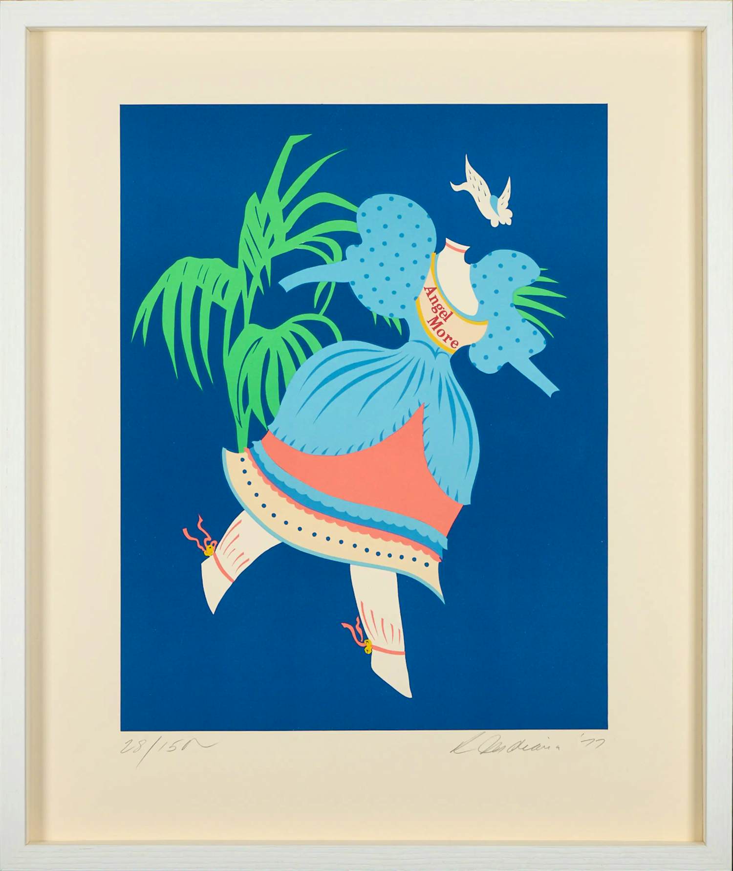 Robert Indiana - “Angel More” - gesigneerd & genummerd, uit de serie Mother of Us All kopen? Bied vanaf 590!
