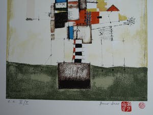 Bruno Haas - Map met 3 zeefdrukken – 1999 - oplage 10 ex. kopen? Bied vanaf 75!