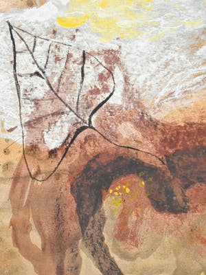 Sjaak Korsten - Boomblad in bruin kopen? Bied vanaf 1!