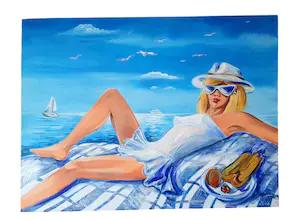 Elva Polyakova - Girl by the sea kopen? Bied vanaf 1!