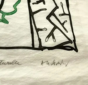 Pierre Alechinsky - Défense Naturelle kopen? Bied vanaf 3000!