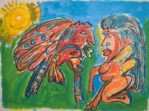 Glenn Kallasingh - Gitana - gesigneerde zeefdruk kopen? Bied vanaf 45!