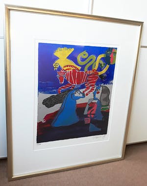 Corneille - Six reves peints, zeefdruk (prachtig ingelijst) kopen? Bied vanaf 325!