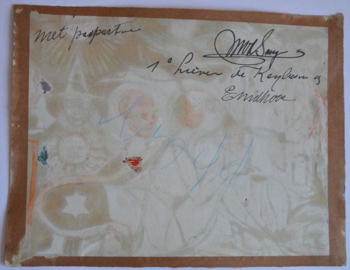 Niet of onleesbaar gesigneerd -  Gesigneerd; Marinus van der Sangen - Zonder titel kopen? Bied vanaf 1!