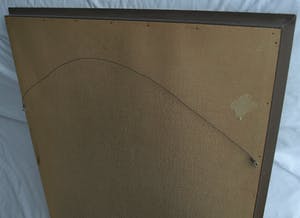 Niet of onleesbaar gesigneerd - Ingelijste litho , Abstract - gesigneerd - 83 x 63 cm kopen? Bied vanaf 10!