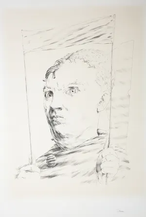 Herman Damen - Pentekening, Zonder titel kopen? Bied vanaf 1!