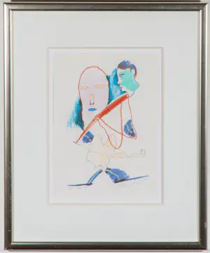 Lucebert - 88. VIII. 5 (origineel werk) kopen? Bied vanaf 625!