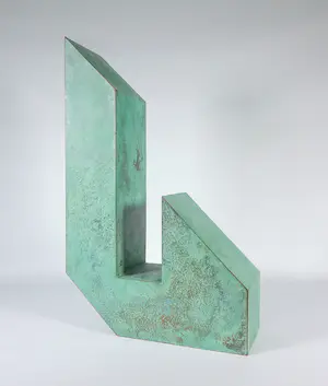 Herman Van Nazareth - Sculptuur van geoxideerd koper, Giant kopen? Bied vanaf 1200!