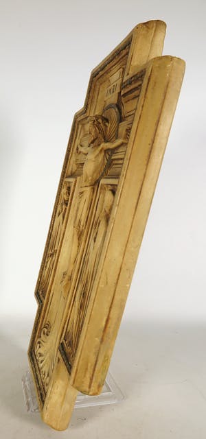 Heiligenbeeld - Lot van drie religieuze objecten kopen? Bied vanaf 30!