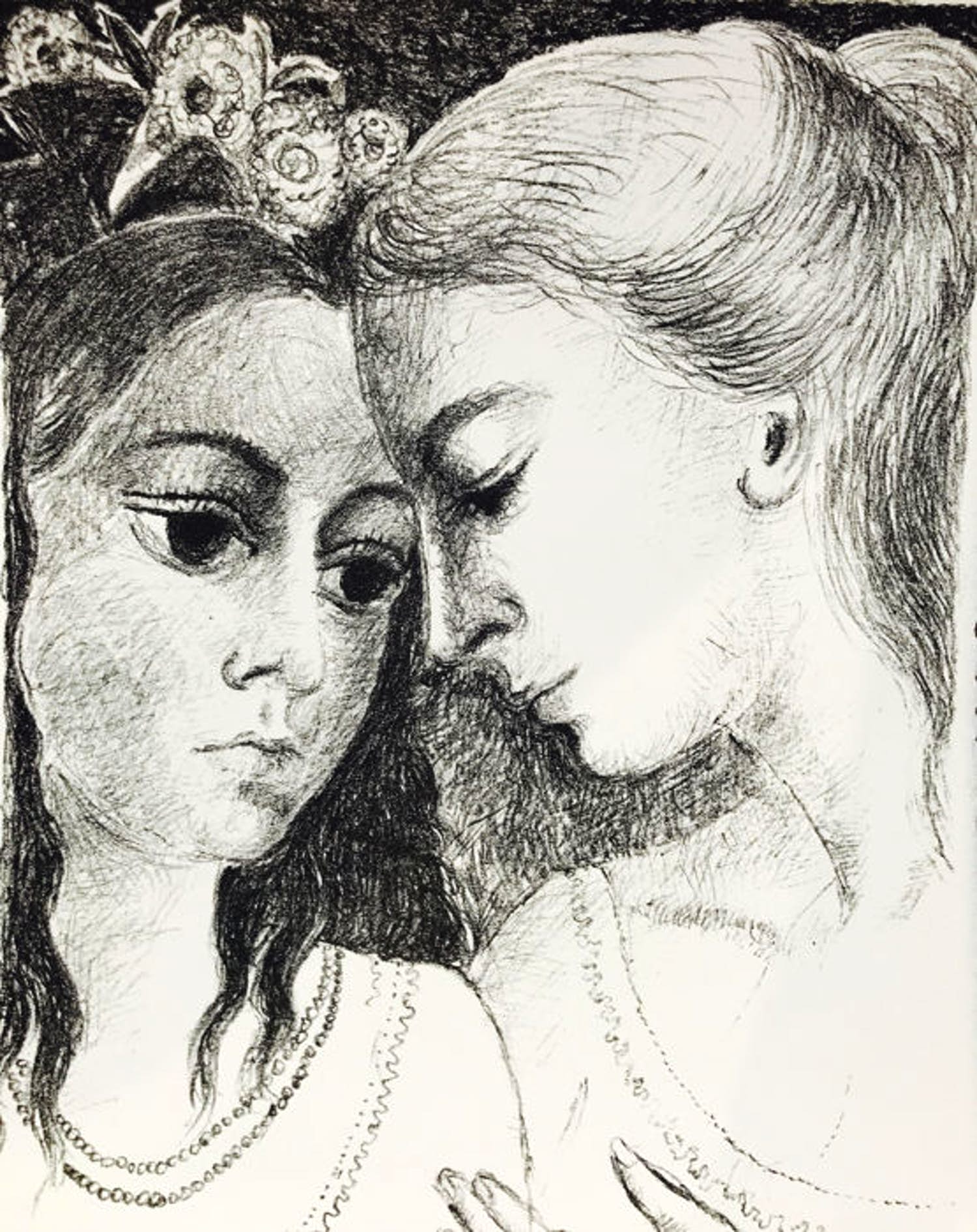 Paul Delvaux - Confidence verkocht voor € 265!