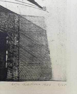 Roger Chailloux - Anatomie d’un oiseau, aquatint ets (groot) kopen? Bied vanaf 60!