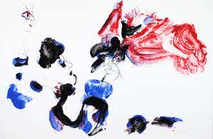 Ger Lataster - litho 'De dag van de vernieuwing' - 1998 verkocht voor € 135!